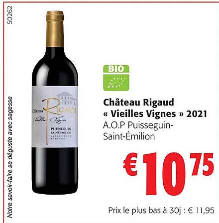 château rigaud "vieilles vignes" 2021