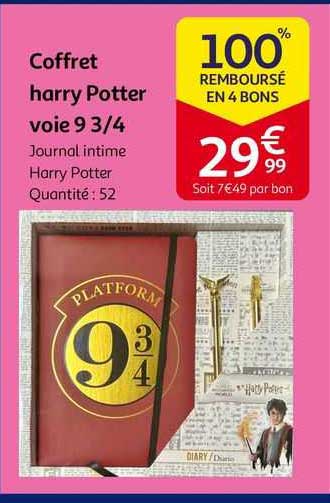 coffret harry potter voie 9 3/4