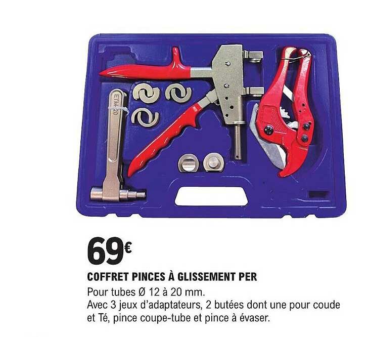 coffret pinces à glissement per