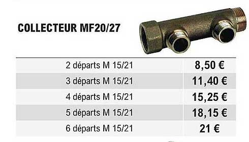 collecteur mf20 27