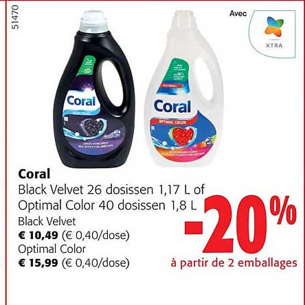 Coral Black Velvet 26 Dosissen Of Optimal Color 40 Dosissen