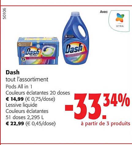 dash l'assortiment