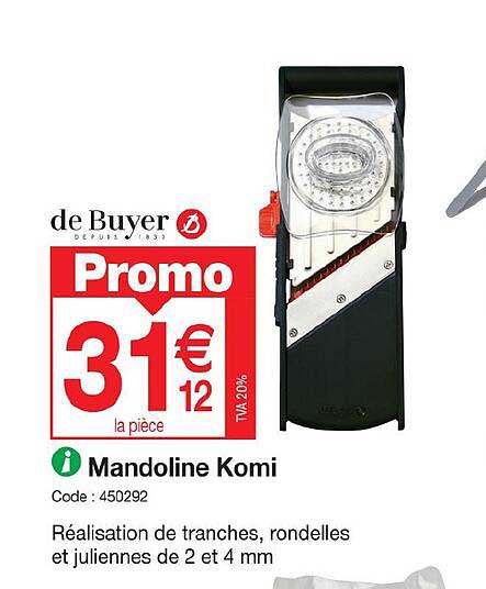 de buyer mandoline komi
