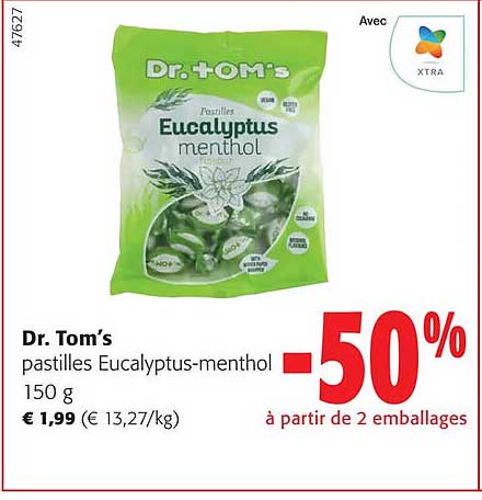 dr. tom's pastilles eucalyptus-menthol