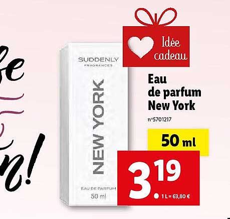 eau de parfum new york