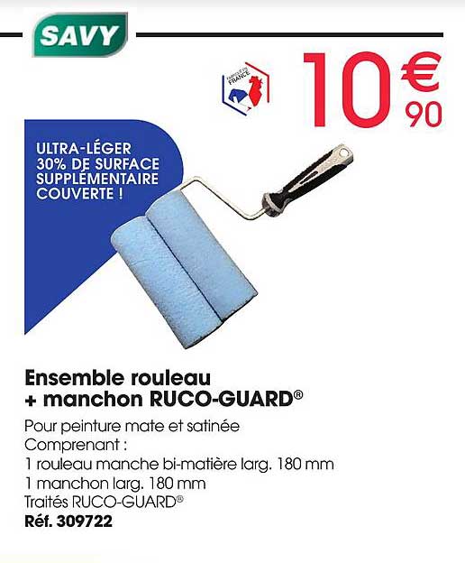 ensemble rouleau + manchon ruco-guard