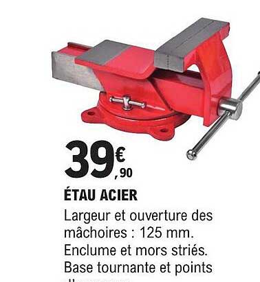 étau Acier