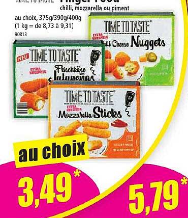 finger food time to taste