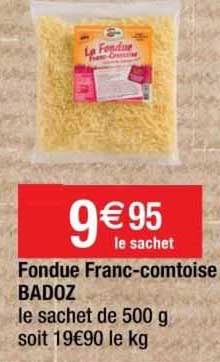 fondue franc-comtoise badoz