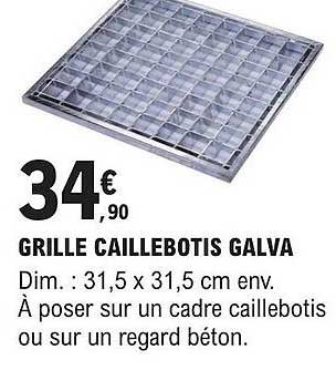 Grille Caillebotis Galva