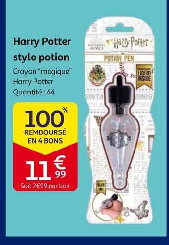 harry potter stylo potion