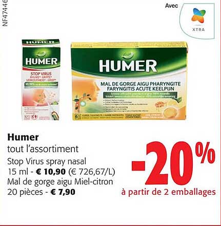 humer l'assortiment