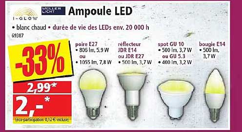 i-glow ampoule led