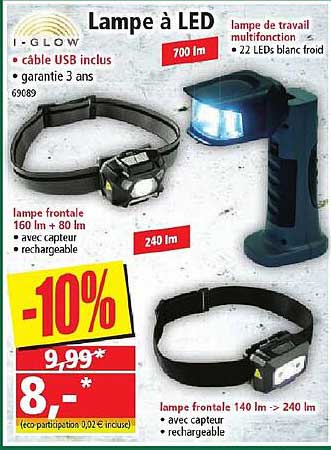 i-glow lampe àa led