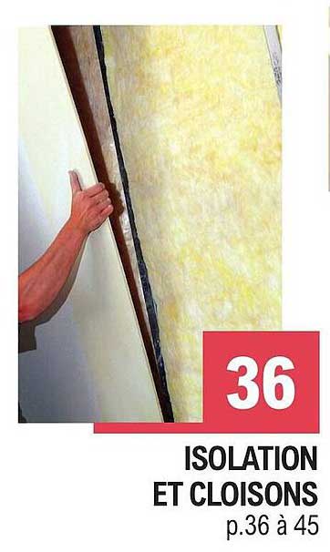 Isolation Et Cloisons