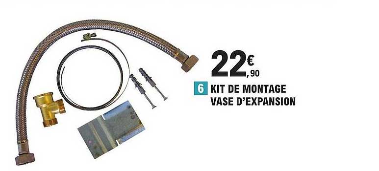 kit de montage vase d'expansion