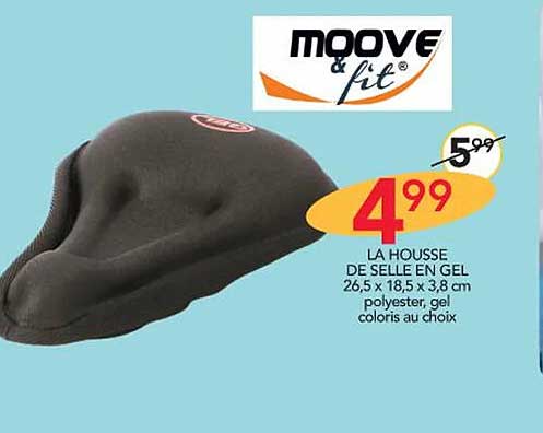 la housse de selle en gel moove & fit