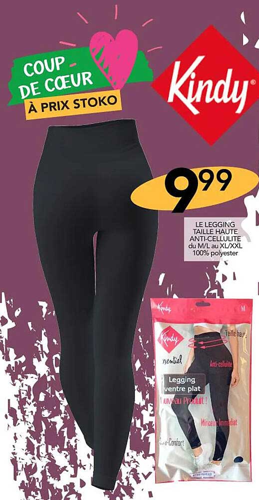 le legging taille haute anti-cellulite