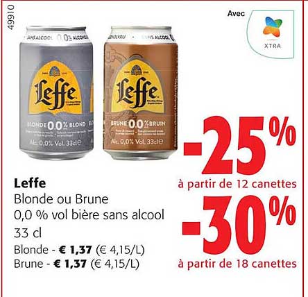 Leffe Blonde Ou Brune