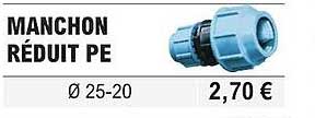 manchon réduit pe