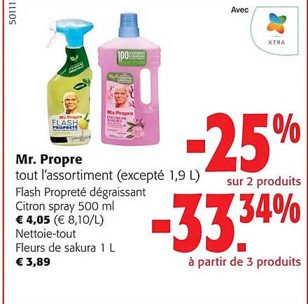 mr propre l'assortiment