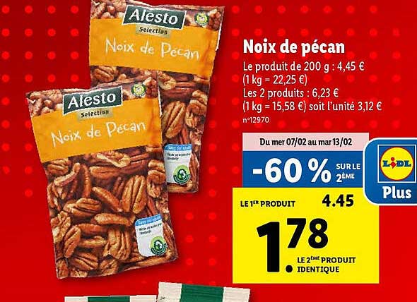 Noix De Pécan Alesto