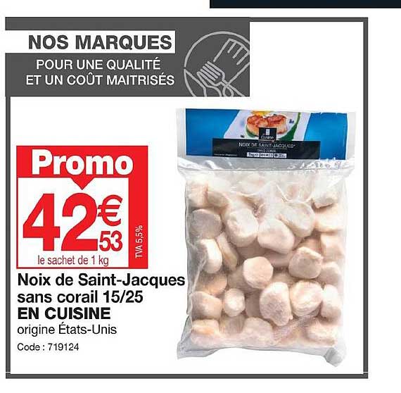 noix de saint-jacques sans corail 15 25 en cuisine