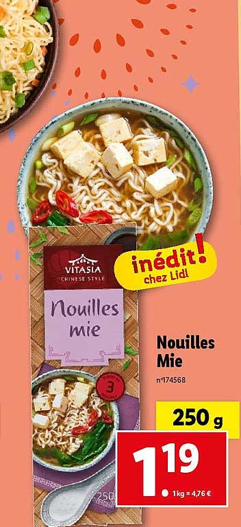nouilles mie vitasia