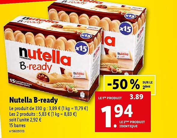 Nutella B-ready