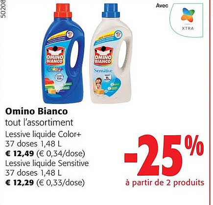 omino bianco l'assortiment