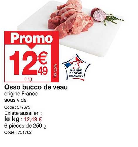 osso bucco de veau