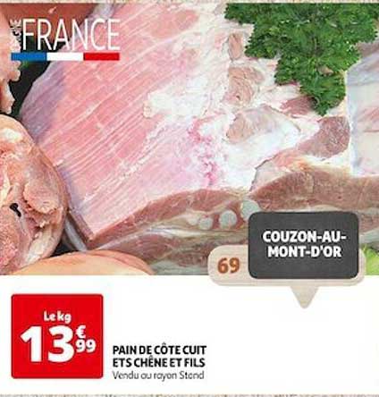 pain de côte cuit ets chêne et fils