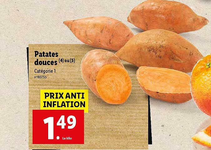 patates douces