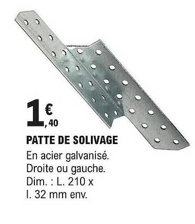 patte de solivage