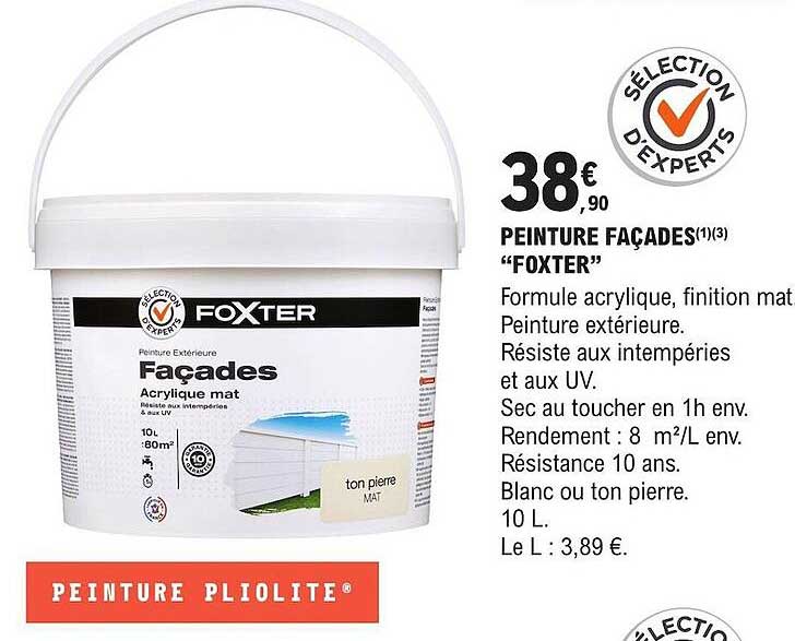 Peinture Façades "foxter"