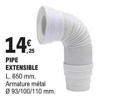 pipe extensible l. 650 mm