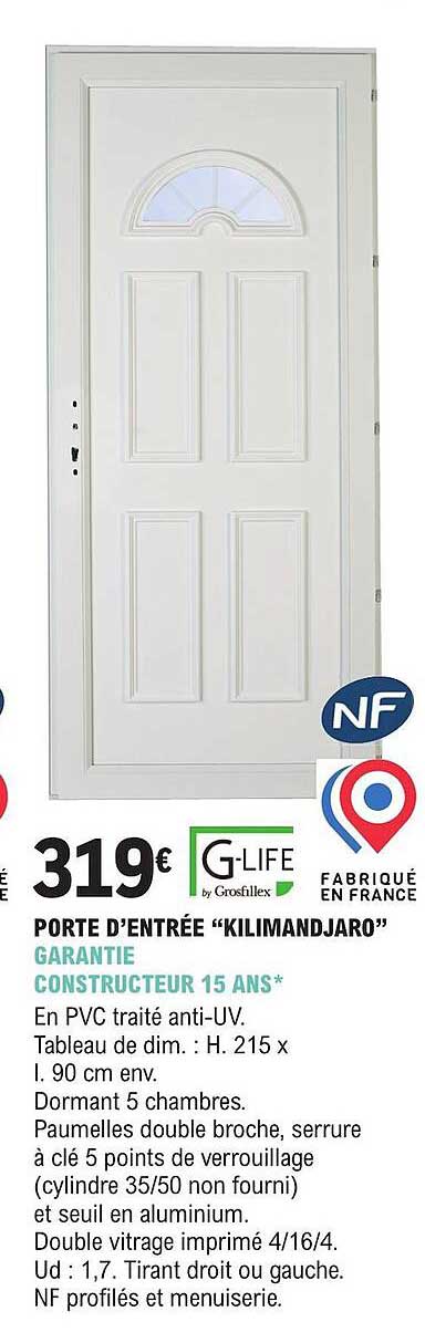 porte d'entrée "killimandjaro"