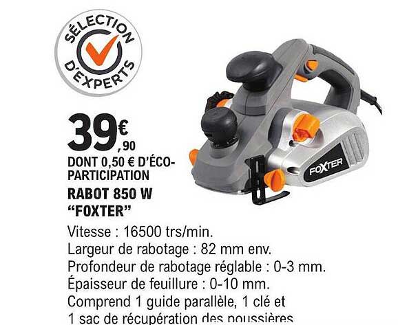 Rabot 850 W "foxter"