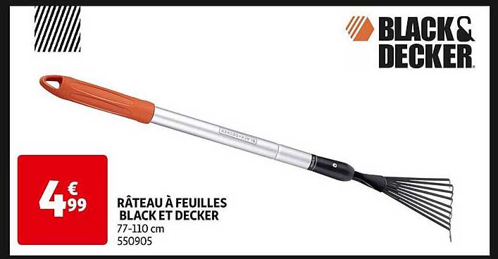 Râteau à Feuilles Black Et Decker