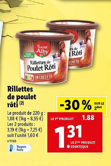 rillettes de poulet rôti saint alby