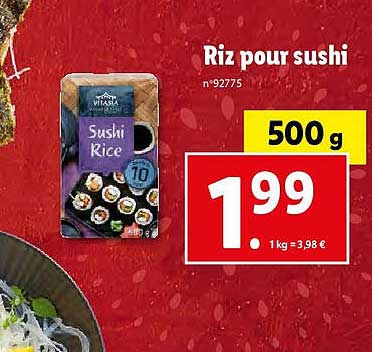 Riz Pour Sushi Vitasia