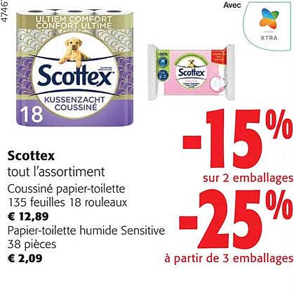 scottex l'assortiment