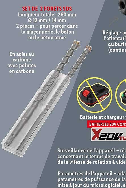 set de 2 forêts sds