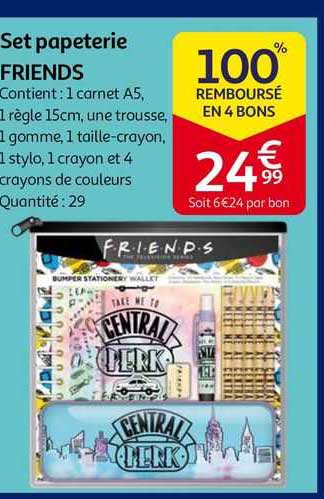 Set Papeterie Friends