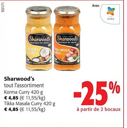sharwood's tout l'assortiment