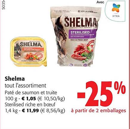shelma tout l'assortiment