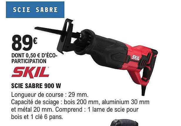 skil scie sabre 900 w