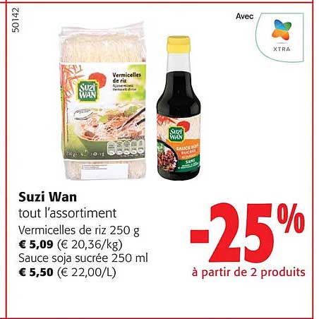 suzi wan tout l'assortiment