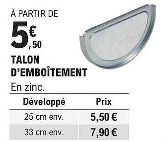 talon d'emboîtement