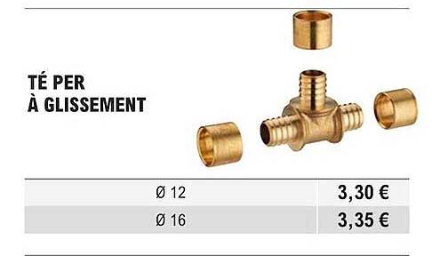 té per à glissement